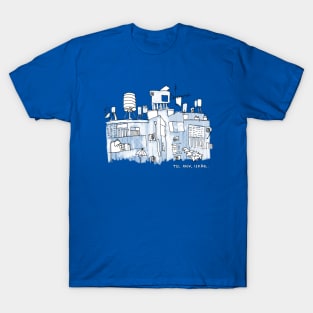 Travel Sketch Israel Tel Aviv T-Shirt